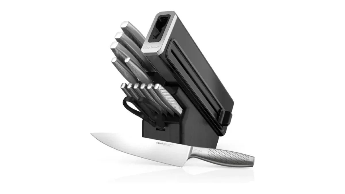 StaySharp Messerset mit Block und ergonomischen Griffen